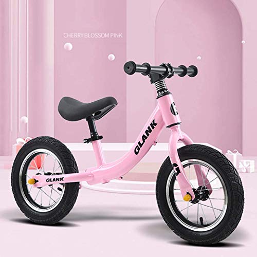 LHQ-HQ Deportes al aire libre de los niños Bike Balance Scooter 26 años de edad los niños Asiento regulable en altura Ruedas Andador AirFilled de goma for niños pequeños sin pedal de ciclomotores bici