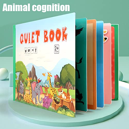 Libros de pegatinas para niños, vehículos de zoológico, números de animales, libros de aprendizaje, vehículos de aprendizaje, números de animales, vegetales, regalos coloridos para niñas de 2, 3, 4 y