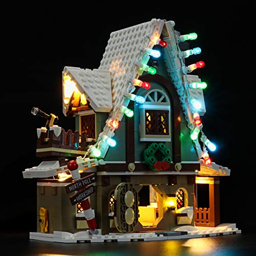 LIGHTAILING Conjunto de Luces (Club de los Elfos) Modelo de Construcción de Bloques - Kit de luz LED Compatible con Lego 10275 (NO Incluido en el Modelo)