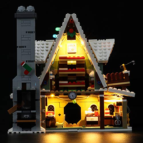 LIGHTAILING Conjunto de Luces (Club de los Elfos) Modelo de Construcción de Bloques - Kit de luz LED Compatible con Lego 10275 (NO Incluido en el Modelo)