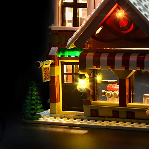 LIGHTAILING Conjunto de Luces (Creator Winter Toy Shop ) Modelo de Construcción de Bloques - Kit de luz LED Compatible con Lego 10249(NO Incluido en el Modelo)