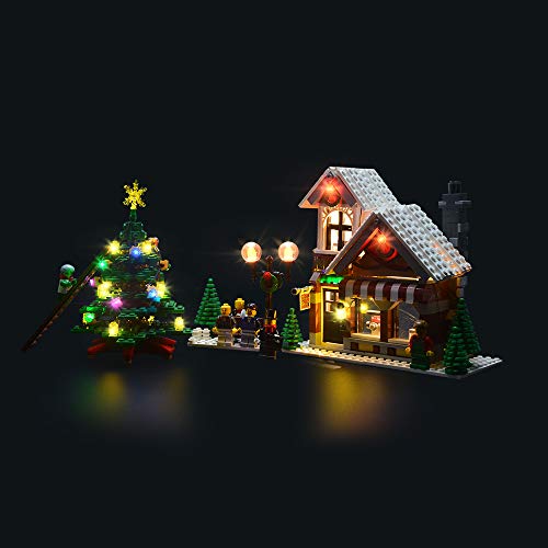 LIGHTAILING Conjunto de Luces (Creator Winter Toy Shop ) Modelo de Construcción de Bloques - Kit de luz LED Compatible con Lego 10249(NO Incluido en el Modelo)