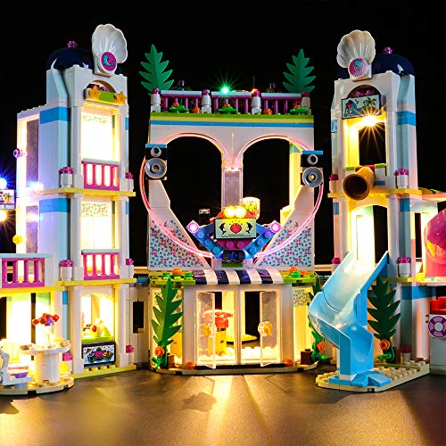 LIGHTAILING Conjunto de Luces (Friends Resort De Heartlake City) Modelo de Construcción de Bloques - Kit de luz LED Compatible con Lego 41347 (NO Incluido en el Modelo)