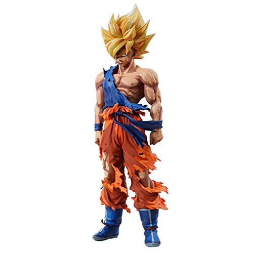 lilongjiao Dragon Ball Z Super Master Stars Piece Manga Dimensiones Super Saiyan Goku, 33 cm