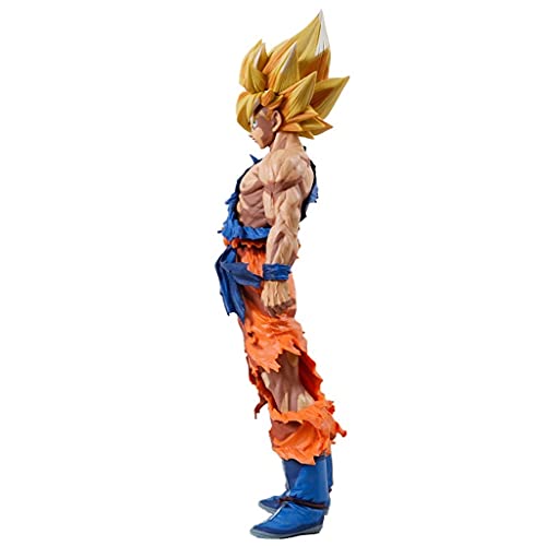 lilongjiao Dragon Ball Z Super Master Stars Piece Manga Dimensiones Super Saiyan Goku, 33 cm