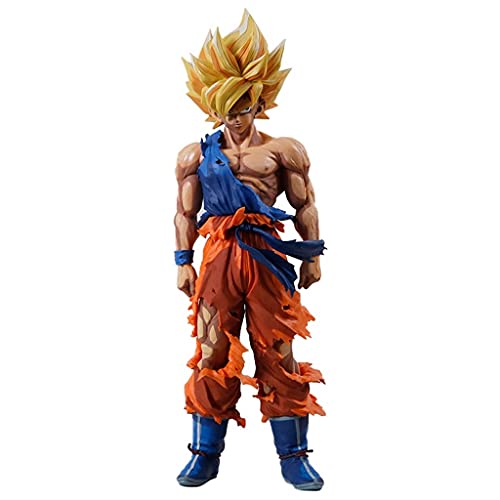 lilongjiao Dragon Ball Z Super Master Stars Piece Manga Dimensiones Super Saiyan Goku, 33 cm