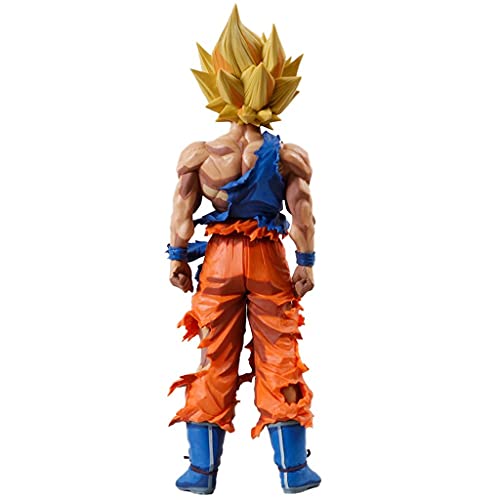 lilongjiao Dragon Ball Z Super Master Stars Piece Manga Dimensiones Super Saiyan Goku, 33 cm