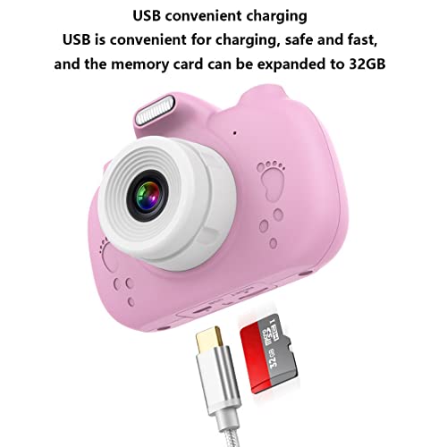 LINXHE Cámara for niños for niñas, Chicos, niños Selfie Camera Toy Pantalla táctil de 3.0 Pulgadas HD Cámara de Video Digital for niños pequeños, Regalos de cumpleaños de Navidad for niños