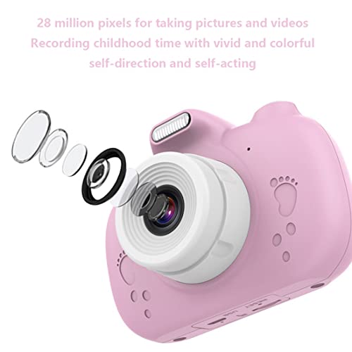 LINXHE Cámara for niños for niñas, Chicos, niños Selfie Camera Toy Pantalla táctil de 3.0 Pulgadas HD Cámara de Video Digital for niños pequeños, Regalos de cumpleaños de Navidad for niños