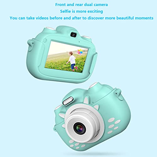 LINXHE Cámara for niños, Niños Digital Video Cámara Juguetes 3 Pulgadas HD Pantalla táctil for Regalos de Festival de cumpleaños, Soporte Selfie for Juegos de Interior al Aire Libre (Color : Blue)