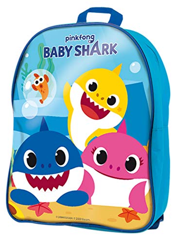 Lisciani - Mochila con construcciones de Baby Shark para bébés - Juego educativo para niños a partir de 1 año