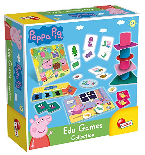 Lisciani - Peppa Pig - Colección de Juegos educativos para niños a partir de 2 años