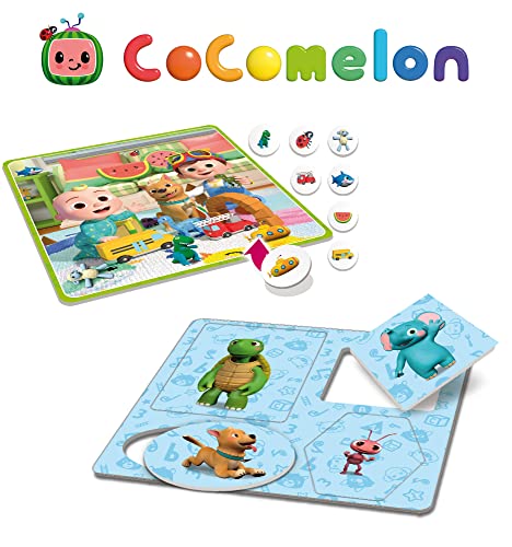 Liscianigiochi-CoComelon-Colección de 10 Juegos educativos para niños a Partir de 2 años-Colores, números, Formas, Memoria, Lógica y Mucho más, Multicolor (90914)