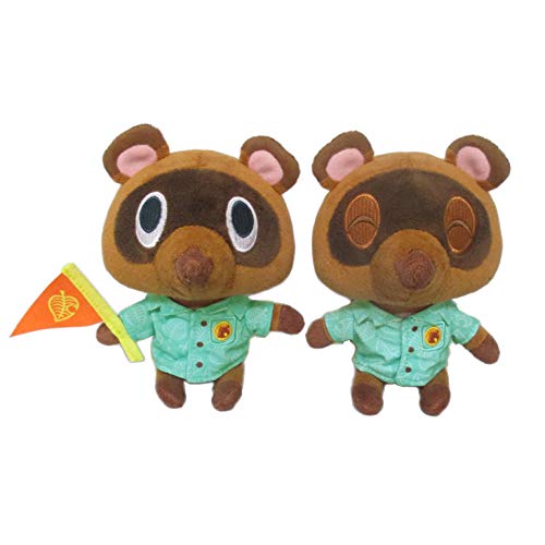 Little Buddy Animal Crossing New Horizons 5.5 Inch Timmy & Tommy Plush Set