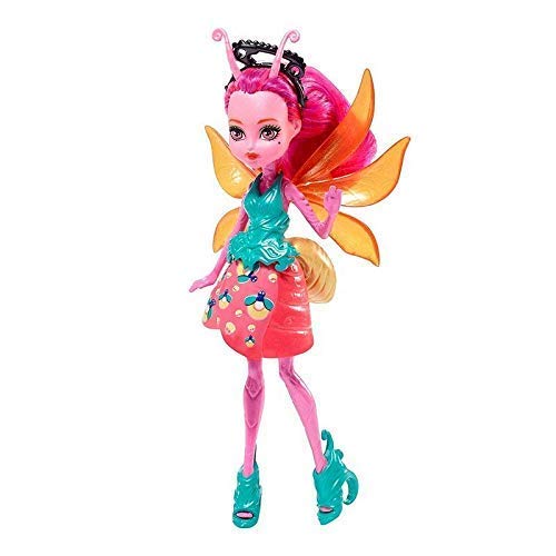 Lively Moments Monster High Muñeca Luciérnaga Lumina de Jardín - Monsterfreundinnen Aprox. 14cm / Juguete / Ficha