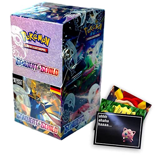 Lively Moments Pokémon - Cartas de espada y escudo (18 unidades)