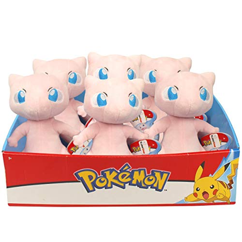 Lively Moments Pokemon Mew - Peluche (20 cm, incluye tarjeta de felicitación gratuita)