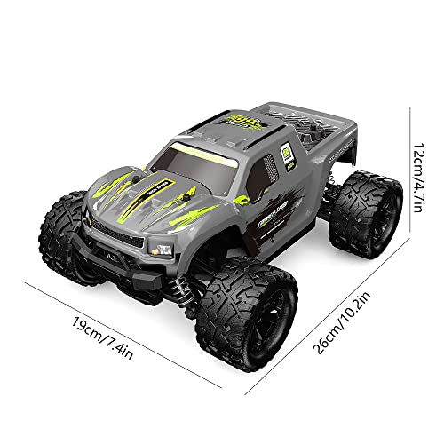 LIWWEN Coche 4WD De Control Remoto A Escala 1/18 Carreras De Vehículos RC Alta Velocidad A 40 Km/H Buggy Todo Terreno Todoterreno RC Juguetes Eléctricos para Niños Regalos De Cumpleaños para Niños