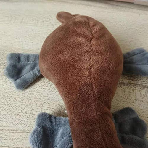 lliang Juguete de Peluche Juguete de Felpa de simulación de 11 cm Ornitorrinco Acolchado Suave Peluche de Dibujos Animados Animal Niños Niño Niña Juguete Regalo Peluche