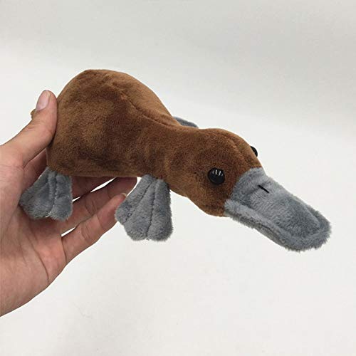 lliang Juguete de Peluche Juguete de Felpa de simulación de 11 cm Ornitorrinco Acolchado Suave Peluche de Dibujos Animados Animal Niños Niño Niña Juguete Regalo Peluche