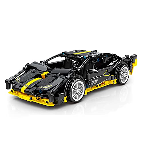 Loads Coche deportivo para Lamborghini sian, 584 piezas, técnica Pull Back modelo, compatible con Lego Technik Lamborghini