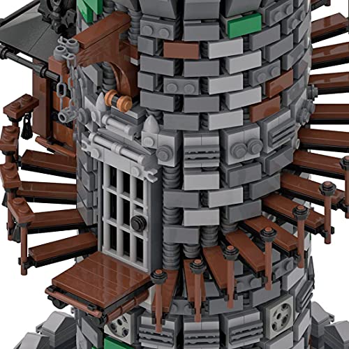 Loads Juego de construcción de torre de mago, MOC-50724, 9555 piezas, modelo de castillo de mago