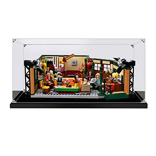 LODIY Vitrina de acrílico para Lego 21319 Ideas Central Perk Friends - Estuche a prueba de polvo (no incluido modelo Lego) (2 mm)