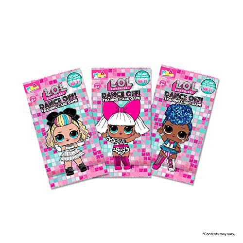 L.O.L Surprise!-LOL Surprise Dance Off Starter Set-Colecciona, intercambia Cromos para niños-Incluye tapete de Juego, póster e Instrucciones. -para coleccionar-Edad: 4+ años 578215FR