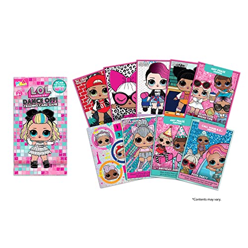 L.O.L Surprise!-LOL Surprise Dance Off Starter Set-Colecciona, intercambia Cromos para niños-Incluye tapete de Juego, póster e Instrucciones. -para coleccionar-Edad: 4+ años 578215FR