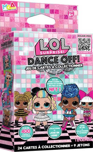 L.O.L Surprise!-LOL Surprise Dance Off Starter Set-Colecciona, intercambia Cromos para niños-Incluye tapete de Juego, póster e Instrucciones. -para coleccionar-Edad: 4+ años 578215FR