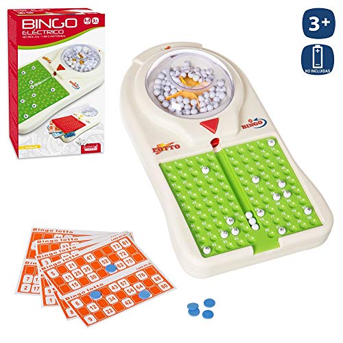 Lola Home Bingo Eléctrico 90 Bolas 48 Cartones 36 Cm