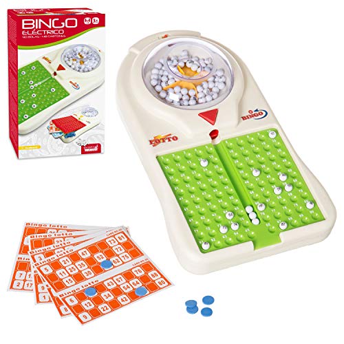 Lola Home Bingo Eléctrico 90 Bolas 48 Cartones 36 Cm