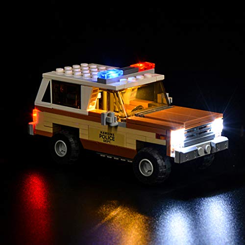 Lommer Kit de luz LED para Lego Stranger Things The Upside Down Toy Set, Kit de iluminación para Lego 75810 (no incluye modelo Lego)