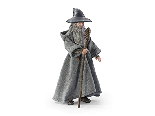 Lord of the Rings Figura Bendyfigs El Señor de los Anillos Gandalf, Color Mehrfarbig (Noble Collection 849421006839)