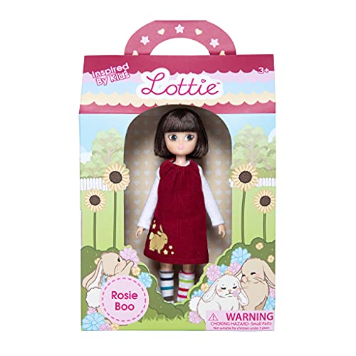 Lottie Muñeca Rosie Boo | Juguetes para niñas y niños | Muñeca | Muñecas para niñas y niños de 3,4,5,6,7,8 años | Muñeca pequeña | Regalos para niñas y niños..