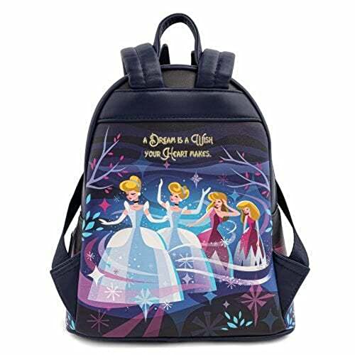 Loungefly Disney Cinderella Castle Mini Mochila, Multi, Talla única,