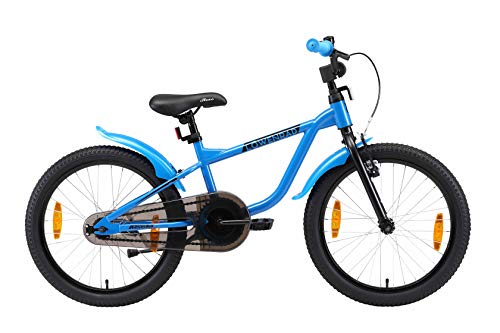 LÖWENRAD Bicicleta Infantil para niños y niñas a Partir de 6 años | Bici 20" Pulgadas con Frenos | Azul