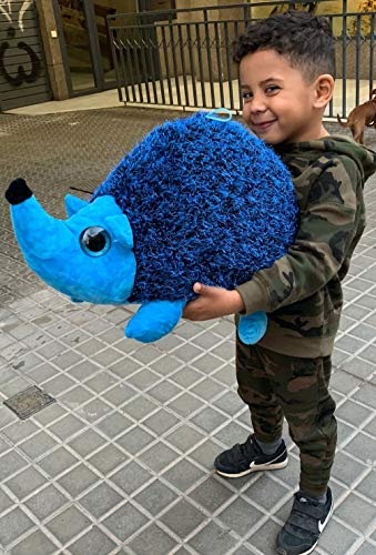 LOYFER Peluche para Bebe. Peluche Erizo de 55cm (Azul)