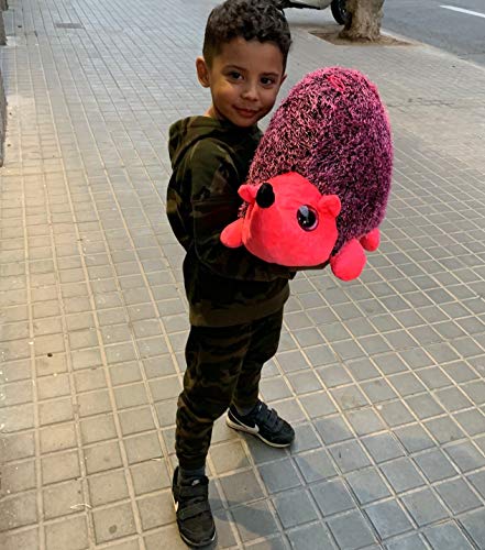 LOYFER Peluche para Bebe. Peluche Erizo de 55cm (Rosa)