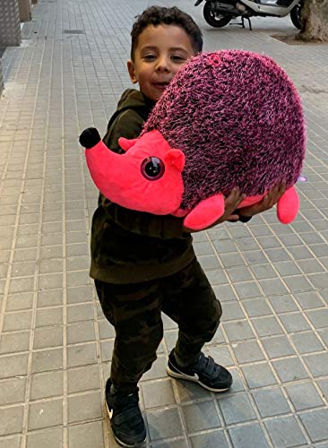 LOYFER Peluche para Bebe. Peluche Erizo de 55cm (Rosa)