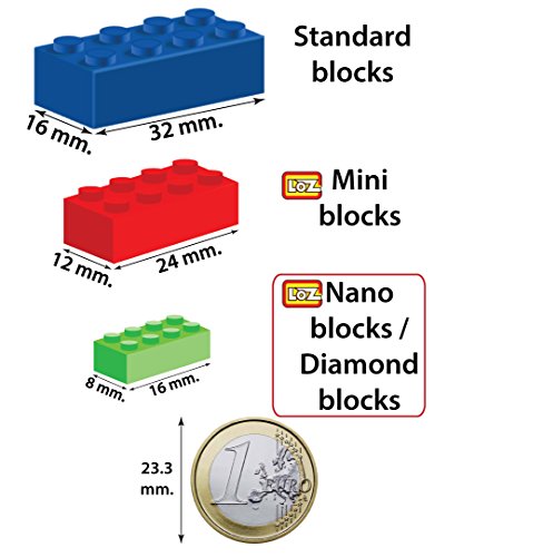 LOZ Sr. Patata. Figura para armar con nanobloques. 340 Piezas.