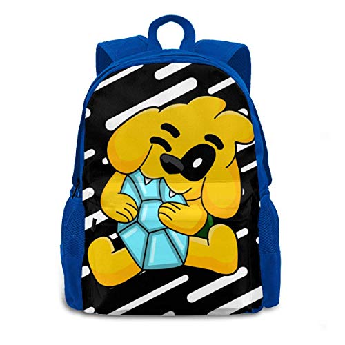 Lsjuee Mikec-Rack 3D Impresión Anime/Mochila de Dibujos Animados, Mochilas Escolares Personalizadas para niños