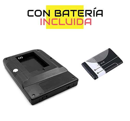 LucaHome - Consola portatil Retro con 150 Juegos | Consola portatil con Juegos Arcade con Pantalla LCD 2,8" | Consola Retro portatil con bateria de Litio, Consola portatil Negra