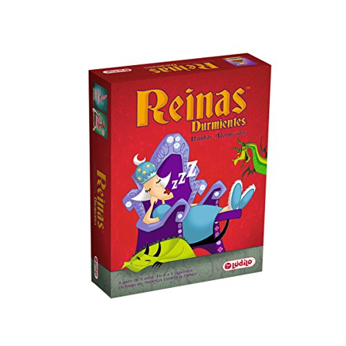 Lúdilo- Batalla de Genios 3D, Mesa, Rompecabezas Madera, educativos, Juegos Inteligencia niños, Puzzles + Lúdilo- Reinas durmientes, Juego de cartas educativo para niños