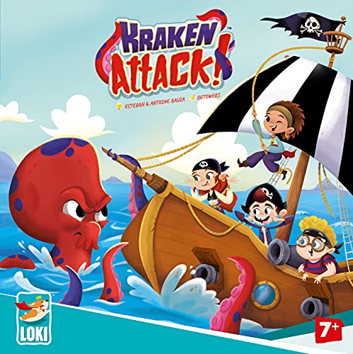 Lúdilo Kraken Attack Mesa, Juegos de Cartas (Loki 51687)