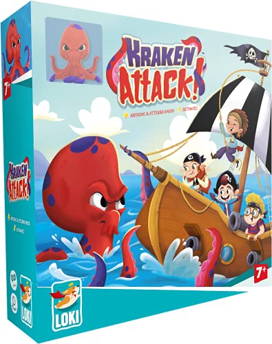 Lúdilo Kraken Attack Mesa, Juegos de Cartas (Loki 51687)