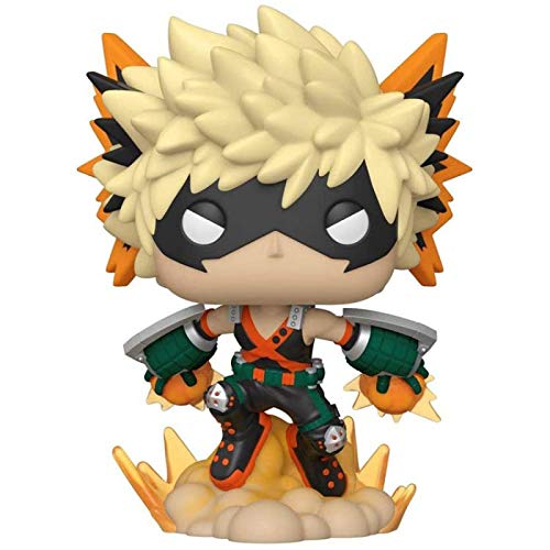 LUDQ 1 Pieza 10Cm Bakugou Katsuki Figuras de acción Pop My Hero Academia Pop Vinilo Figura de Anime cumpleaños niños colección de muñecas Adornos