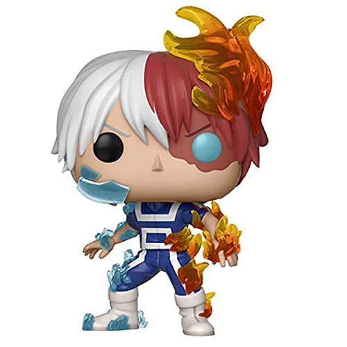 LUDQ 1 Pza 10Cm Todoroki Shoto Pop Figuras Anime Figura Cumpleaños niños Colección Adornos