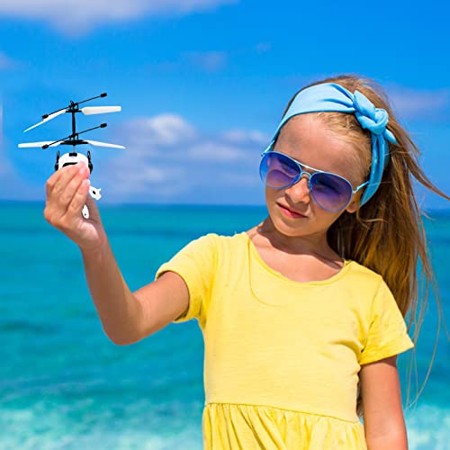 Luoji Flying Ball Drone Toy Mini Drones ovni para niños Juguete de Drones Giratorio con Control Manual y Giratorio con Sensor para niños y niñas