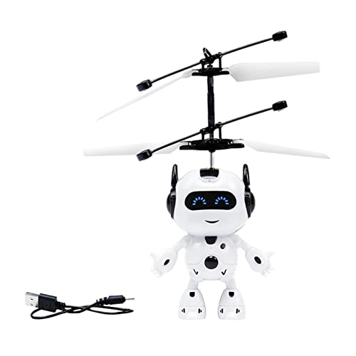 Luoji Flying Ball Drone Toy Mini Drones ovni para niños Juguete de Drones Giratorio con Control Manual y Giratorio con Sensor para niños y niñas